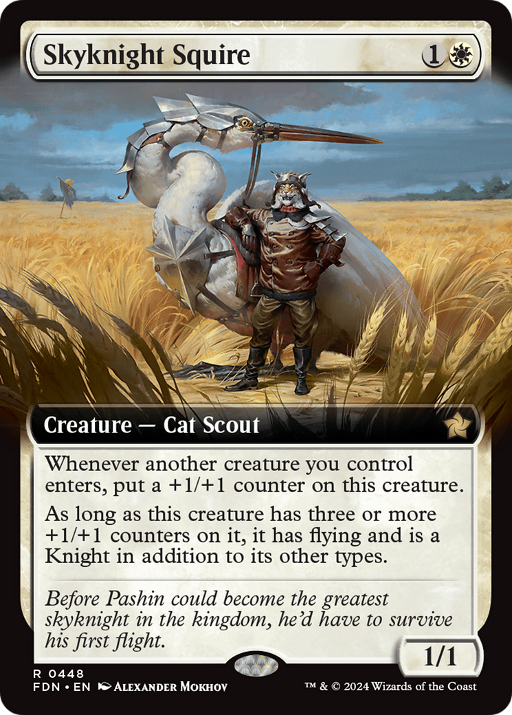 Skyknight Squire - Extended Art [FDN-448]