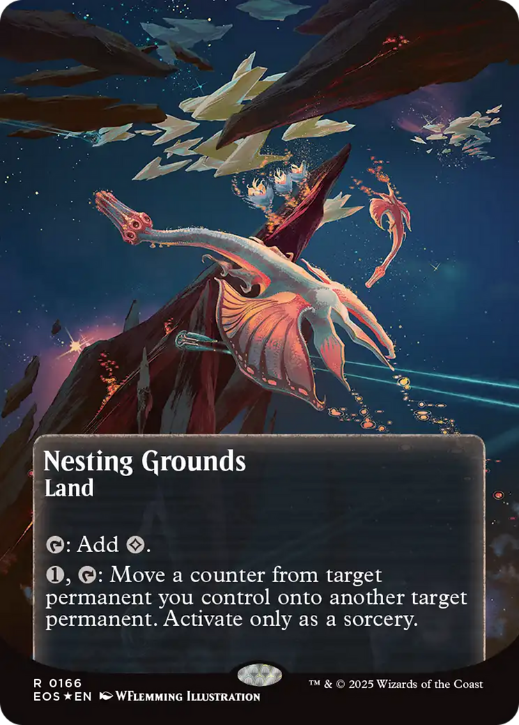 Nesting Grounds - Borderless - Galaxy Foil - Full Art [EOS-166]