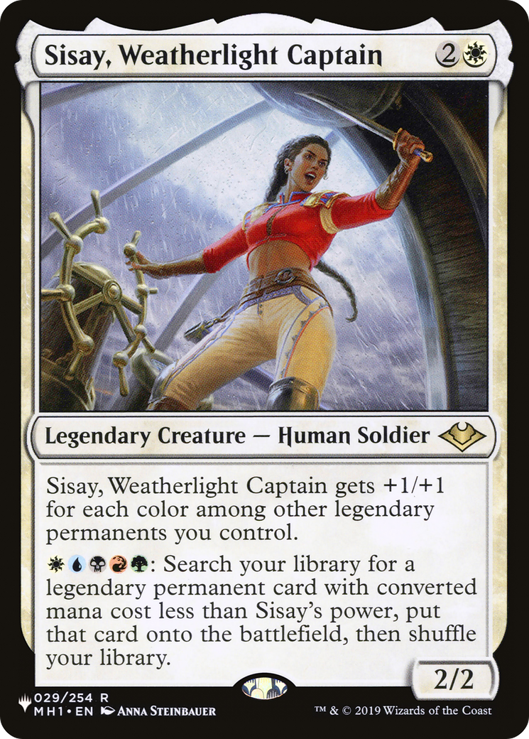 Sisay, Weatherlight Captain [PLST-MH1-29]