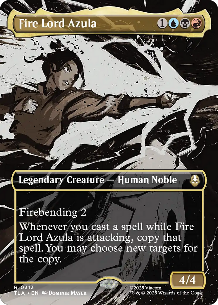 Fire Lord Azula - Borderless - Full Art [TLA-313]