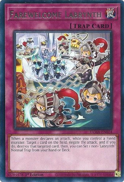 Farewelcome Labrynth (Rare) [TAMA-EN024-R]