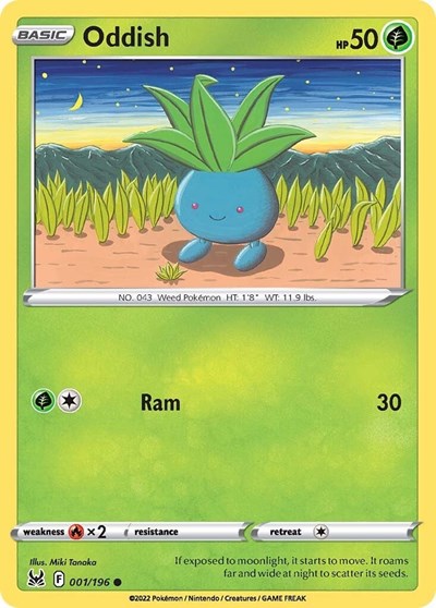 Oddish - 001/196 (Common) [LOR-001-C]
