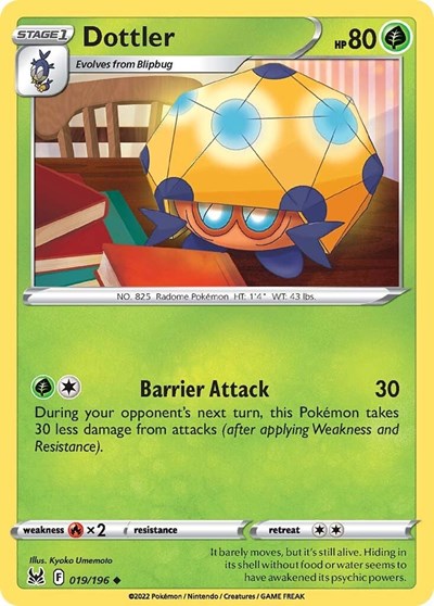 Dottler - 019/196 (Uncommon) [LOR-019-U]
