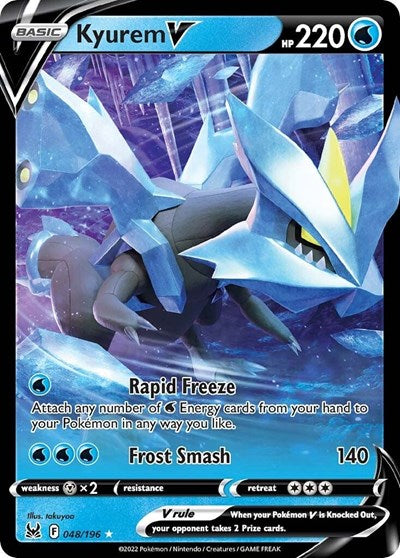 Kyurem V - 048/196 (Ultra Rare) [LOR-048-UR]