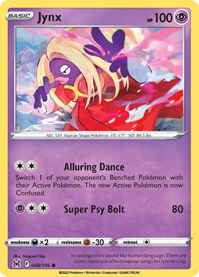 Jynx - 068/196 (Common) [LOR-068-C]