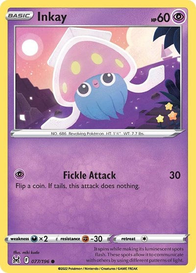 Inkay - 077/196 (Common) [LOR-077-C]