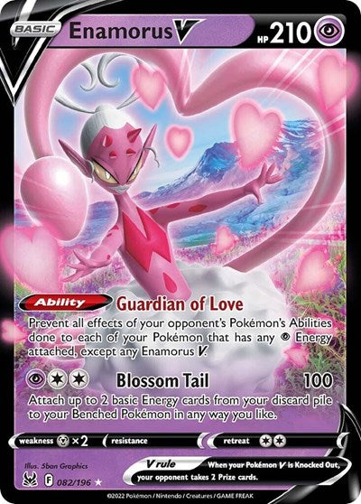 Enamorus V - 082/196 (Ultra Rare) [LOR-082-UR]