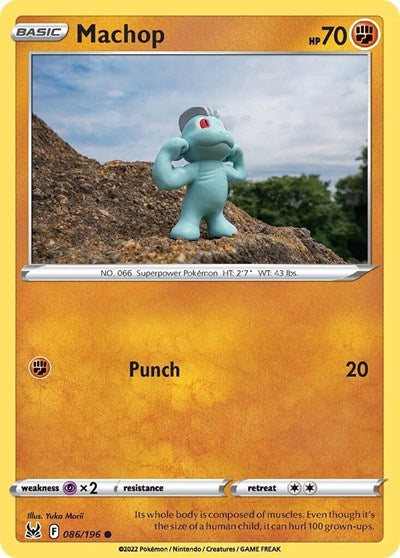Machop - 086/196 (Common) [LOR-086-C]