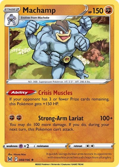 Machamp - 088/196 (Holo Rare) [LOR-088-HR]