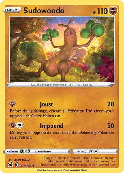 Sudowoodo - 094/196 (Common) [LOR-094-C]