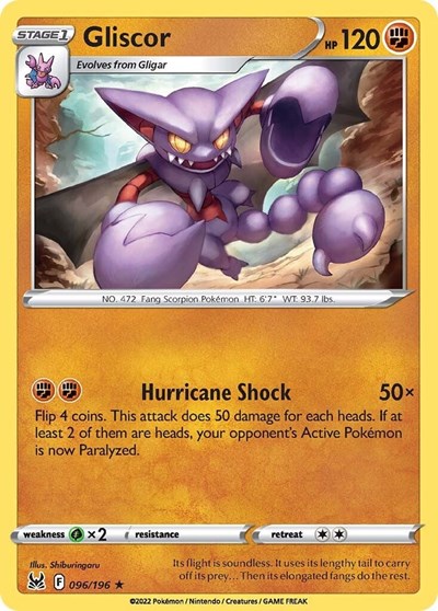 Gliscor - 096/196 (Rare) [LOR-096-R]