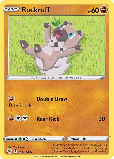 Rockruff - 109/196 (Common) [LOR-109-C]