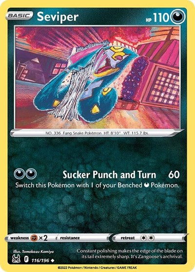 Seviper - 116/196 (Uncommon) [LOR-116-U]