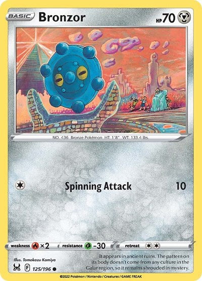Bronzor - 125/196 (Common) [LOR-125-C]