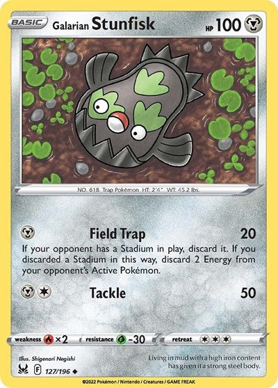 Galarian Stunfisk - 127/196 (Uncommon) [LOR-127-U]