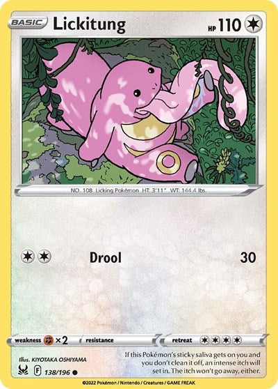 Lickitung - 138/196 (Common) [LOR-138-C]