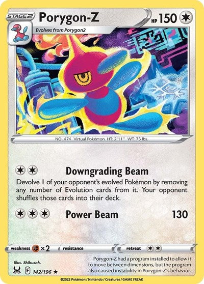 Porygon-Z - 142/196 (Rare) [LOR-142-R]