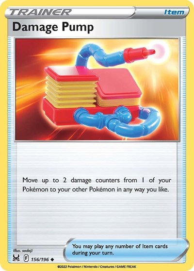 Damage Pump - 156/196 (Uncommon) [LOR-156-U]