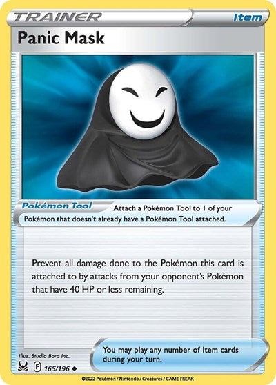 Panic Mask - 165/196 (Uncommon) [LOR-165-U]