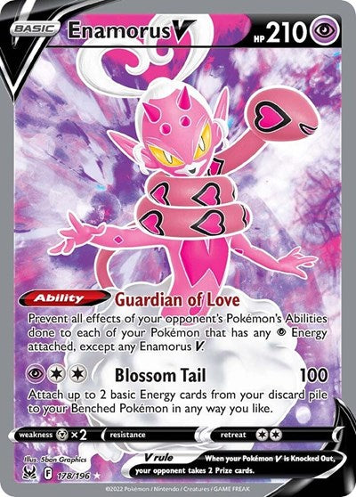 Enamorus V - 178/196 (Ultra Rare) [LOR-178-UR]