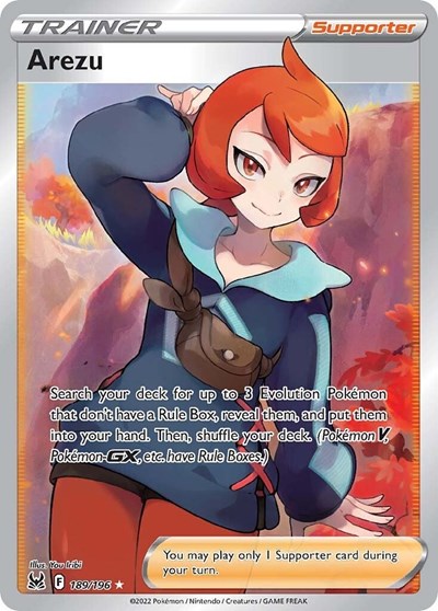 Arezu - 189/196 (Ultra Rare) [LOR-189-UR]