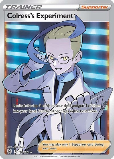 Colress's Experiment - 190/196 (Ultra Rare) [LOR-190-UR]