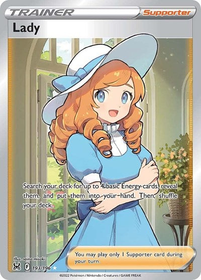 Lady - 193/196 (Ultra Rare) [LOR-193-UR]