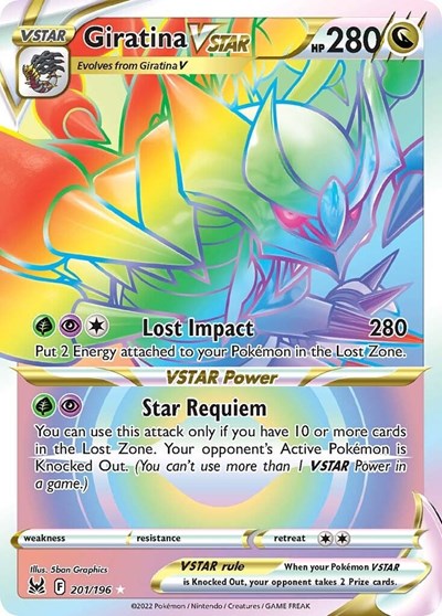 Giratina VSTAR - 201/196 (Secret Rare) [LOR-201-SR]