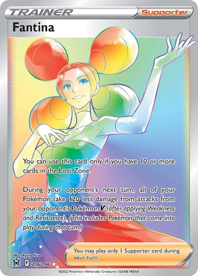 Fantina - 206/196 (Secret Rare) [LOR-206-SR]