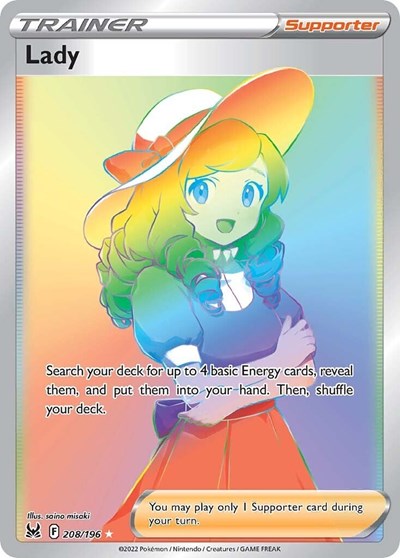Lady - 208/196 (Secret Rare) [LOR-208-SR]