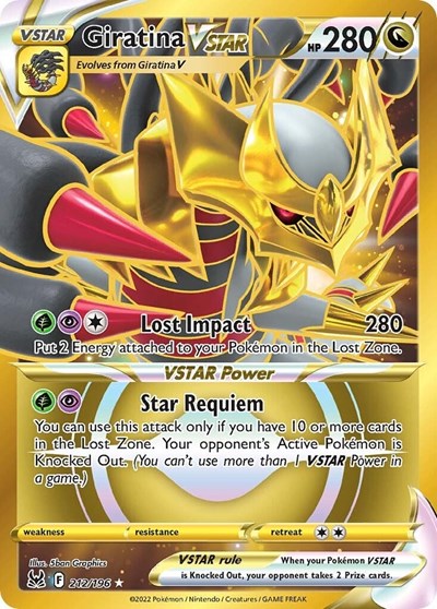 Giratina VSTAR - 212/196 (Secret Rare) [LOR-212-SR]