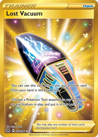 Lost Vacuum - 217/196 (Secret Rare) [LOR-217-SR]