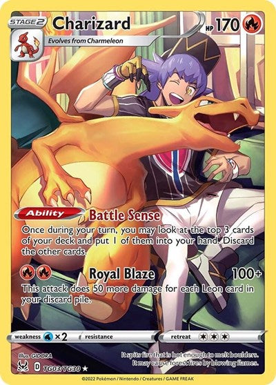 Charizard - TG03/TG30 (Ultra Rare) [LOR-TG03-UR]