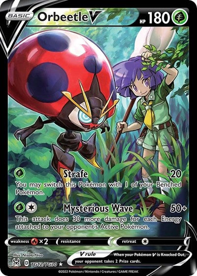 Orbeetle V - TG12/TG30 (Ultra Rare) [LOR-TG12-UR]
