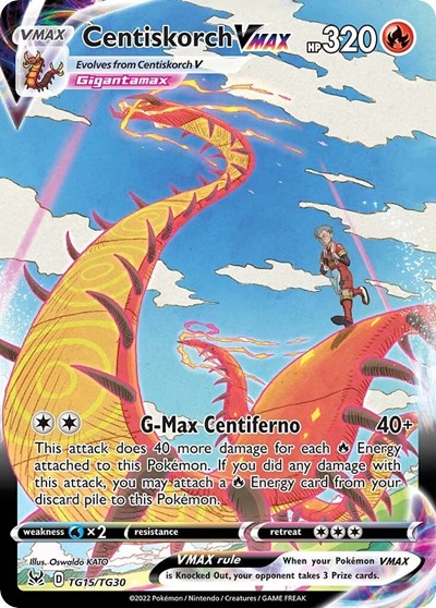 Centiskorch VMAX - TG15/TG30 (Ultra Rare) [LOR-TG15-UR]
