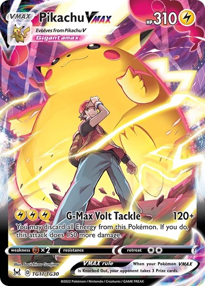 Pikachu VMAX - TG17/TG30 (Ultra Rare) [LOR-TG17-UR]
