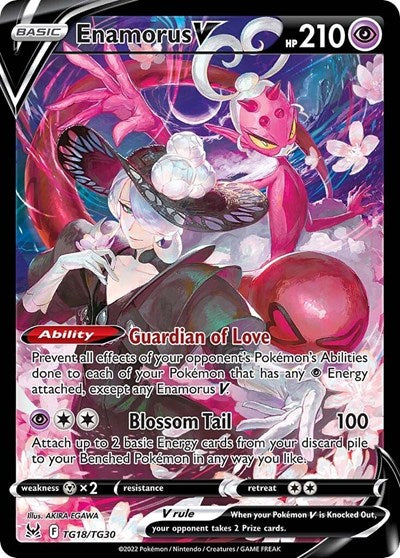 Enamorus V - TG18/TG30 (Ultra Rare) [LOR-TG18-UR]