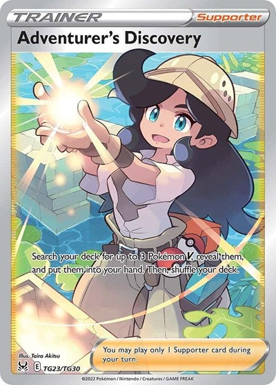 Adventurer's Discovery - TG23/TG30 (Ultra Rare) [LOR-TG23-UR]