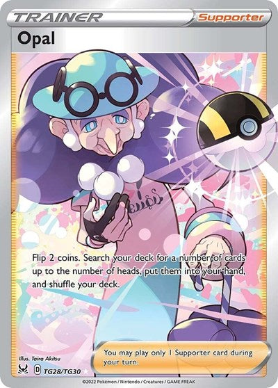 Opal - TG28/TG30 (Ultra Rare) [LOR-TG28-UR]