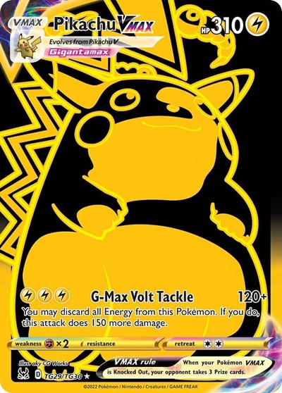Pikachu VMAX - TG29/TG30 (Ultra Rare) [LOR-TG29-UR]
