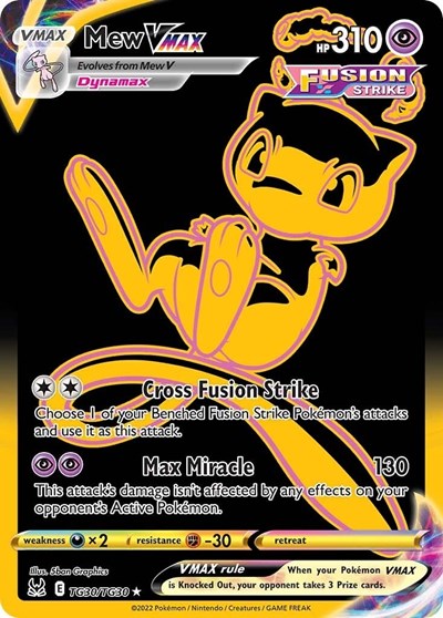 Mew VMAX - TG30/TG30 (Secret Rare) [LOR-TG30-SR]