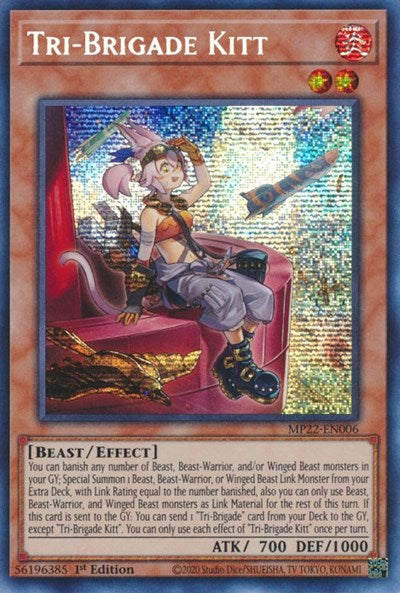 Tri-Brigade Kitt (Prismatic Secret Rare) [MP22-EN006-PrSR]