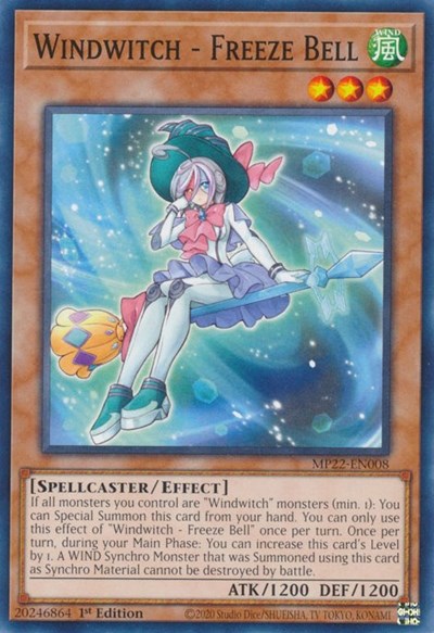 Windwitch - Freeze Bell (Common) [MP22-EN008-C]