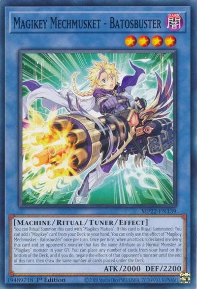 Magikey Mechmusket - Batosbuster (Common) [MP22-EN139-C]