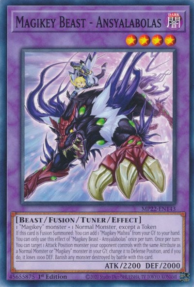 Magikey Beast - Ansyalabolas (Common) [MP22-EN143-C]