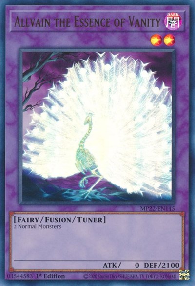 Allvain the Essence of Vanity (Ultra Rare) [MP22-EN145-UR]