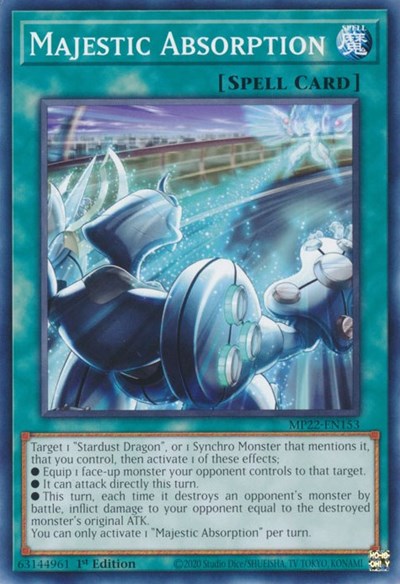 Majestic Absorption (Common) [MP22-EN153-C]