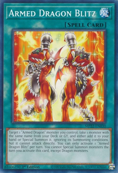 Armed Dragon Blitz (Common) [MP22-EN030-C]