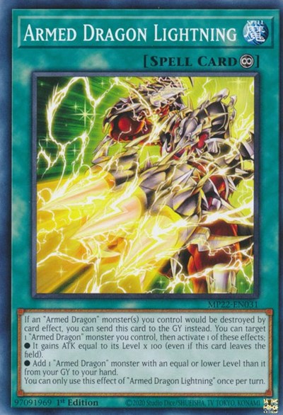 Armed Dragon Lightning (Common) [MP22-EN031-C]