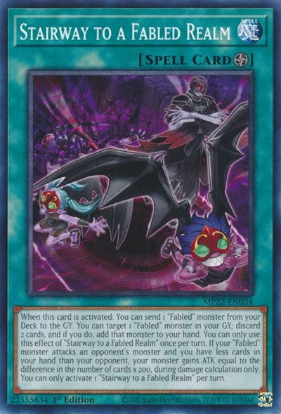 Stairway to a Fabled Realm (Common) [MP22-EN034-C]